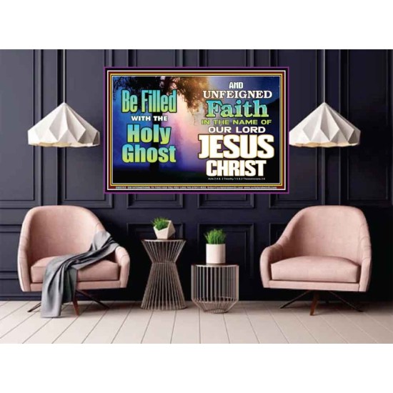 BE FILLED WITH THE HOLY GHOST  Large Wall Art Poster  GWPOSTER9793  