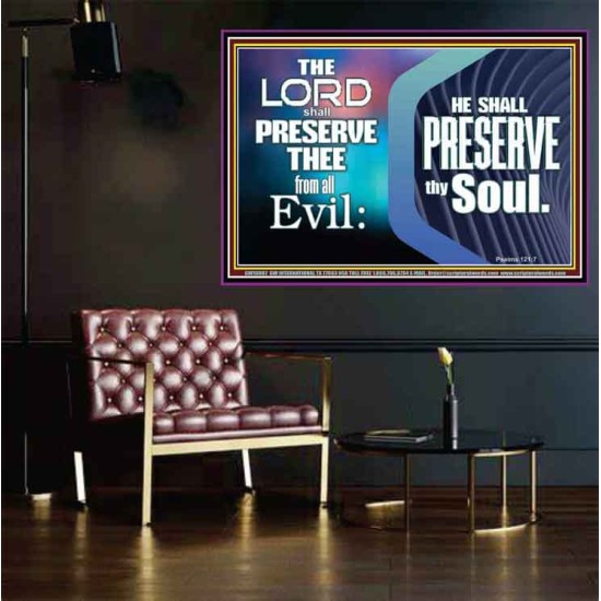 THY SOUL IS PRESERVED FROM ALL EVIL  Wall Décor  GWPOSTER10087  