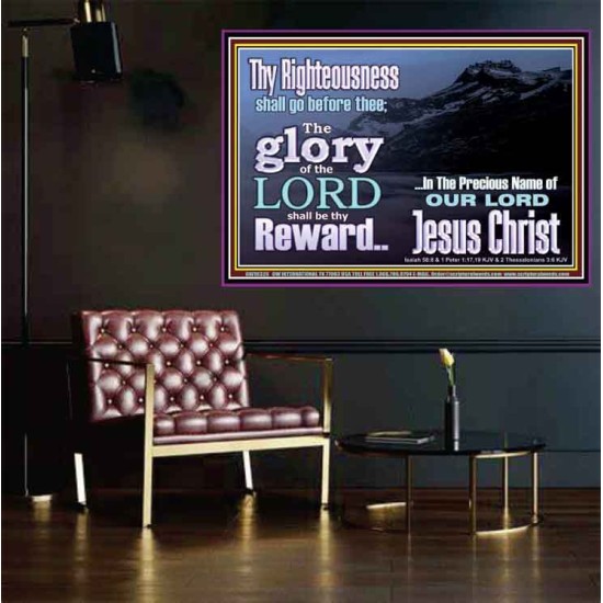 THE GLORY OF THE LORD WILL BE UPON YOU  Custom Inspiration Scriptural Art Poster  GWPOSTER10320  