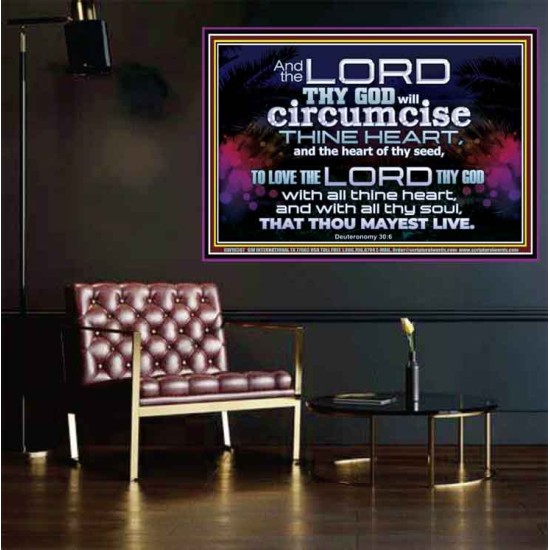 CIRCUMCISE THY HEART LOVE THE LORD THY GOD  Eternal Power Poster  GWPOSTER10367  