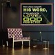 THOSE WHO KEEP THE WORD OF GOD ENJOY HIS GREAT LOVE  Bible Verses Wall Art  GWPOSTER10482  