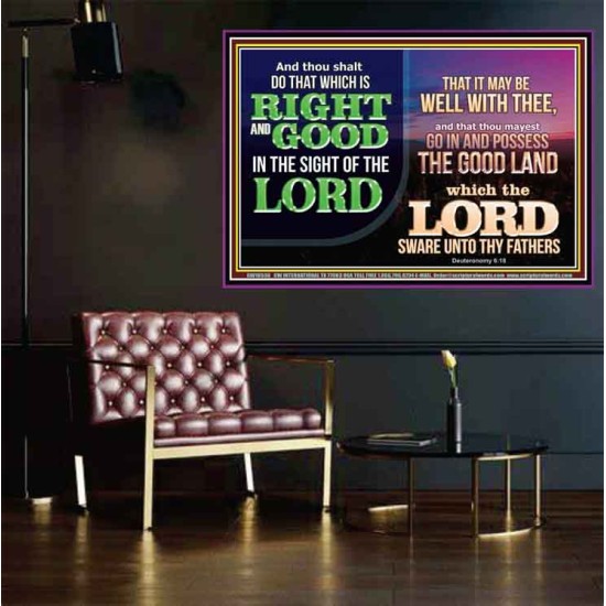 THAT IT MAY BE WELL WITH THEE  Contemporary Christian Wall Art  GWPOSTER10536  