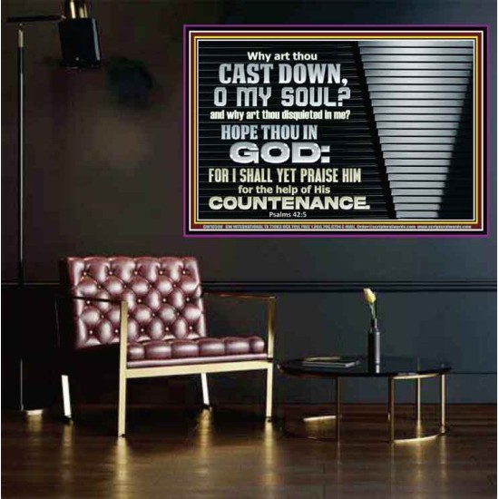 HOPE THOU IN GOD  Wall Décor  GWPOSTER10590  