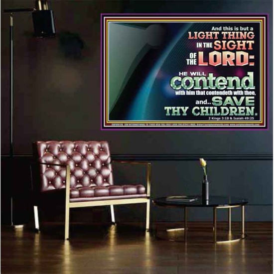 LIGHT THING IN THE SIGHT OF THE LORD  Unique Scriptural ArtWork  GWPOSTER10611B  