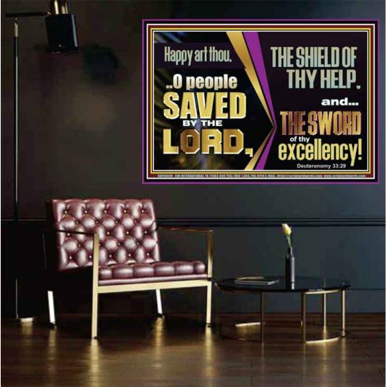 O PEOPLE SAVED BY THE LORD  Children Room Wall Poster  GWPOSTER10699  