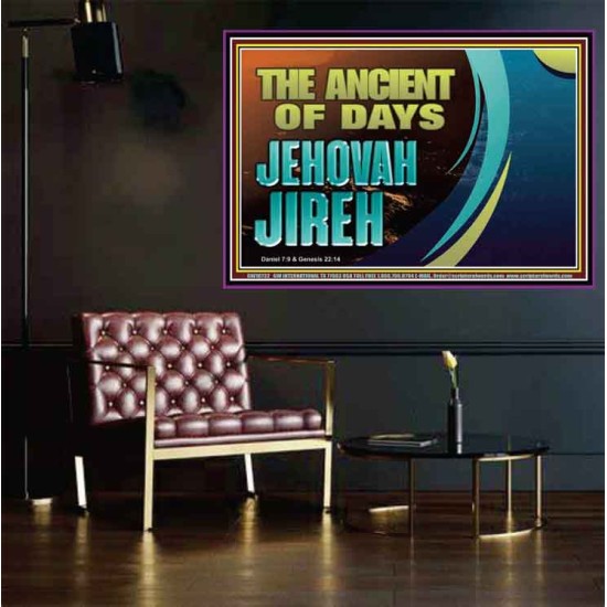 THE ANCIENT OF DAYS JEHOVAH JIREH  Scriptural Décor  GWPOSTER10732  