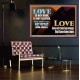 LOVE IS NOT RUDE AND IS NOT SELFISH  Sanctuary Wall Poster  GWPOSTER11760  