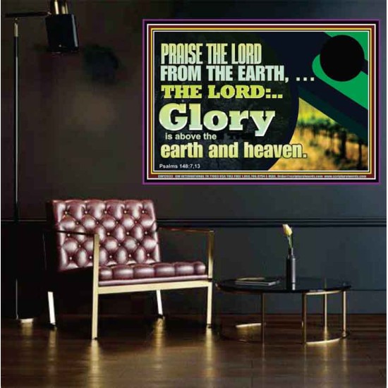 PRAISE THE LORD FROM THE EARTH  Children Room Wall Poster  GWPOSTER12033  