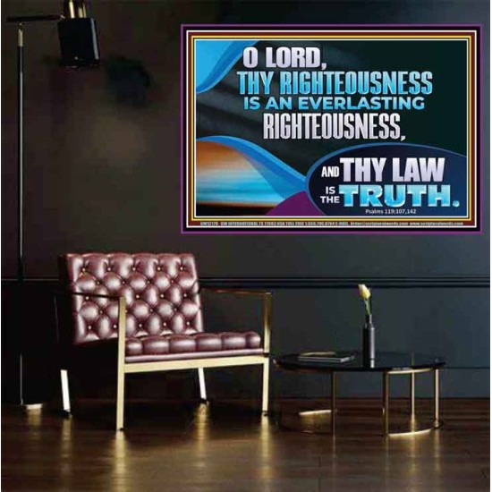 O LORD THY LAW IS THE TRUTH  Ultimate Inspirational Wall Art Picture  GWPOSTER12179  