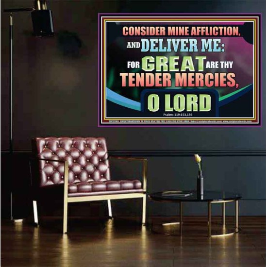 GREAT ARE THY TENDER MERCIES O LORD  Unique Scriptural Picture  GWPOSTER12180  