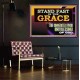 STAND FAST IN THE GRACE THE UNMERITED FAVOR AND BLESSING OF GOD  Unique Scriptural Picture  GWPOSTER13067  