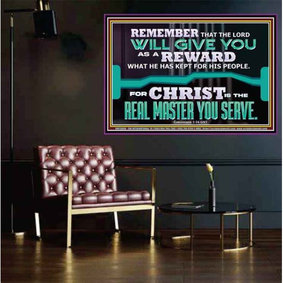 THE LORD WILL GIVE YOU AS A REWARD  Eternal Power Poster  GWPOSTER13080  