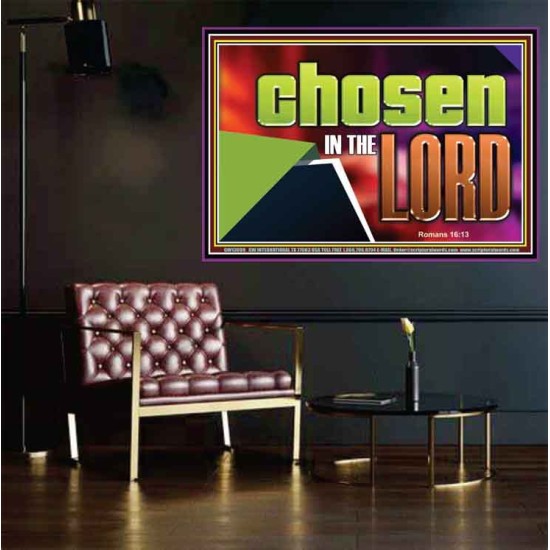 CHOSEN IN THE LORD  Wall Décor Poster  GWPOSTER13099  