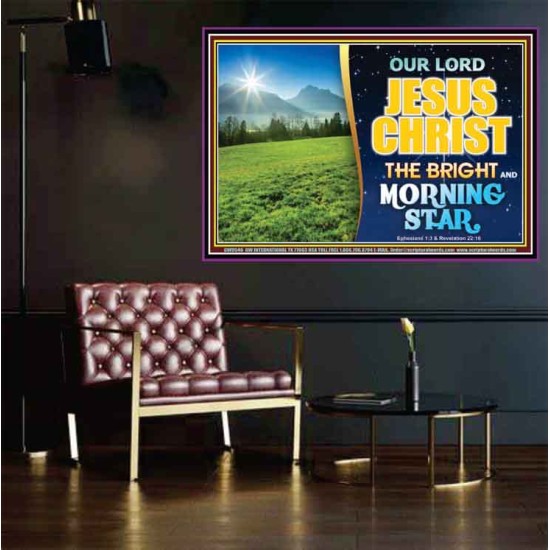 JESUS CHRIST THE BRIGHT AND MORNING STAR  Children Room Poster  GWPOSTER9546  