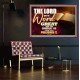 THE LORD GAVE THE WORD  Bathroom Wall Art  GWPOSTER9604  