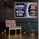 LORD GOD ALMIGHTY HOSANNA IN THE HIGHEST  Contemporary Christian Wall Art Poster  GWPOSTER9925  