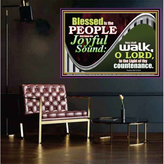 DO YOU KNOW THE JOYFUL SOUND  Sciptural Décor  GWPOSTER9983  