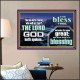 I BLESS THEE AND THOU SHALT BE A BLESSING  Custom Wall Scripture Art  GWPOSTER10306  