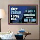 THE WICKED WILL NOT GO UNPUNISHED  Bible Verse for Home Poster  GWPOSTER10330  