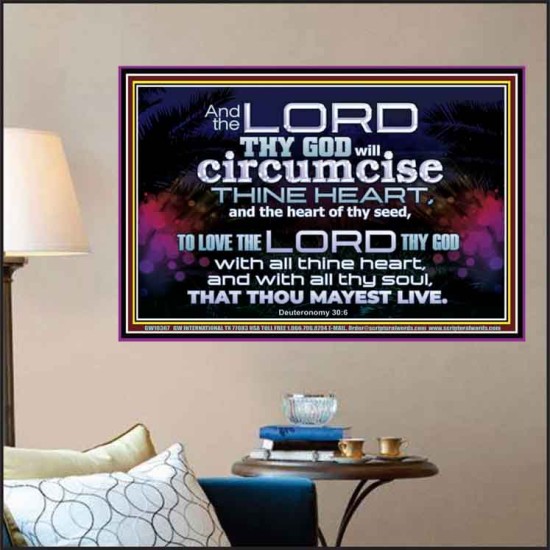 CIRCUMCISE THY HEART LOVE THE LORD THY GOD  Eternal Power Poster  GWPOSTER10367  