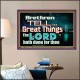 THE LORD DOETH GREAT THINGS  Bible Verse Poster  GWPOSTER10481  