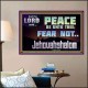 JEHOVAHSHALOM PEACE BE UNTO THEE  Christian Paintings  GWPOSTER10540  