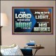 BRING ME FORTH TO THE LIGHT O LORD JEHOVAH  Scripture Art Prints Poster  GWPOSTER10563  