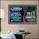 OBEY MY VOICE AND I WILL BE YOUR GOD  Custom Christian Wall Art  GWPOSTER10609  