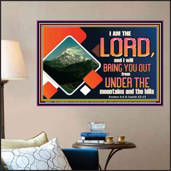 COME OUT FROM THE MOUNTAINS AND THE HILLS  Art & Décor Poster  GWPOSTER10621  