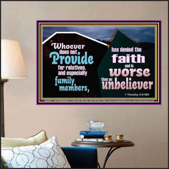 DO NOT FORSAKE YOUR RELATIVES ESPECIALLY FAMILY MEMBERS  Ultimate Power Poster  GWPOSTER10692  