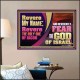 REVERE MY NAME AND REVERENTLY FEAR THE GOD OF ISRAEL  Scriptures Décor Wall Art  GWPOSTER10734  