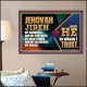 JEHOVAH JIREH OUR GOODNESS FORTRESS HIGH TOWER DELIVERER AND SHIELD  Scriptural Poster Signs  GWPOSTER10747  