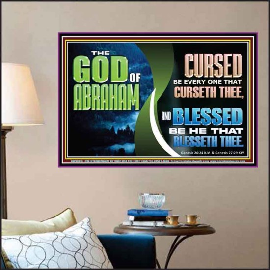 BLESSED BE HE THAT BLESSETH THEE  Religious Wall Art   GWPOSTER10776  