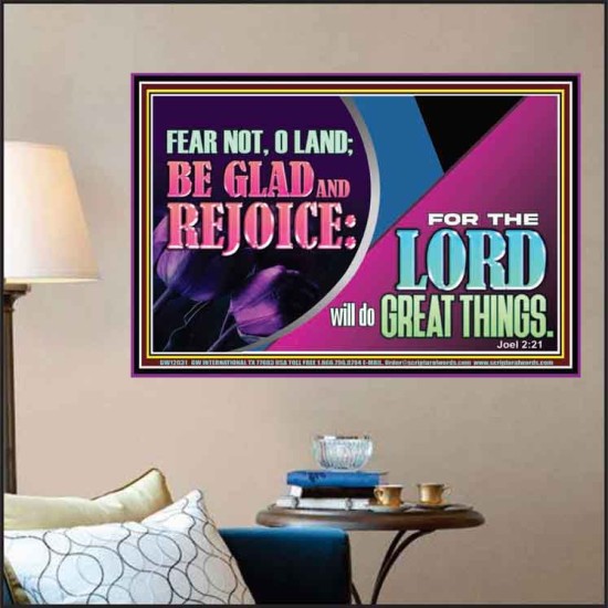 THE LORD WILL DO GREAT THINGS  Eternal Power Poster  GWPOSTER12031  