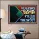 BE BLESSED WITH EXCEEDING GREAT JOY FILLED WITH THE SPIRIT  Scriptural Décor  GWPOSTER12099  