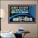 MY HORN SHALT THOU EXALT LIKE THE HORN OF AN UNICORN  Sanctuary Wall Poster  GWPOSTER12319  