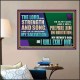 THE LORD IS MY STRENGTH AND SONG AND I WILL EXALT HIM  Children Room Wall Poster  GWPOSTER12357  