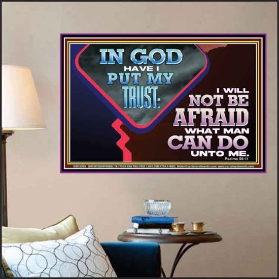 IN GOD I HAVE PUT MY TRUST  Ultimate Power Picture  GWPOSTER12362  