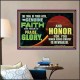 YOUR GENUINE FAITH WILL RESULT IN PRAISE GLORY AND HONOR  Children Room  GWPOSTER12433  