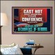 CONFIDENCE WHICH HATH GREAT RECOMPENCE OF REWARD  Bible Verse Poster  GWPOSTER12719  