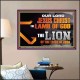 THE LION OF THE TRIBE OF JUDA CHRIST JESUS  Ultimate Inspirational Wall Art Poster  GWPOSTER12993  