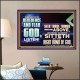SEEK THOSE THINGS WHICH ARE ABOVE WHERE CHRIST SITTETH  Eternal Power Poster  GWPOSTER13062  