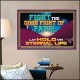 FIGHT THE GOOD FIGHT OF FAITH LAY HOLD ON ETERNAL LIFE  Sanctuary Wall Poster  GWPOSTER13083  