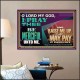 MY GOD RAISE ME UP THAT I MAY PAY MY ENEMIES BACK  Biblical Art Poster  GWPOSTER13111  