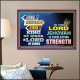 JEHOVAH OUR EVERLASTING STRENGTH  Church Poster  GWPOSTER9536  