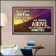 SET YOUR AFFECTION ON THINGS ABOVE  Ultimate Inspirational Wall Art Poster  GWPOSTER9573  