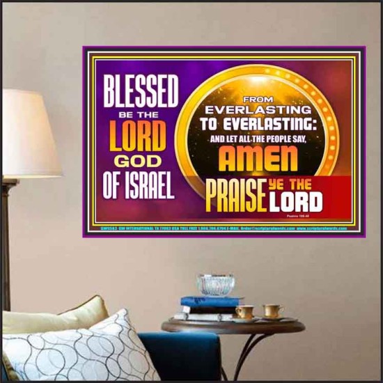 FROM EVERLASTING TO EVERLASTING  Unique Scriptural Poster  GWPOSTER9583  