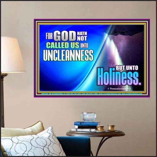 CALL UNTO HOLINESS  Sanctuary Wall Poster  GWPOSTER9590  