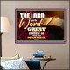 THE LORD GAVE THE WORD  Bathroom Wall Art  GWPOSTER9604  