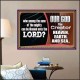 WHO CAN BE LIKENED TO OUR GOD JEHOVAH  Scriptural Décor  GWPOSTER9978  